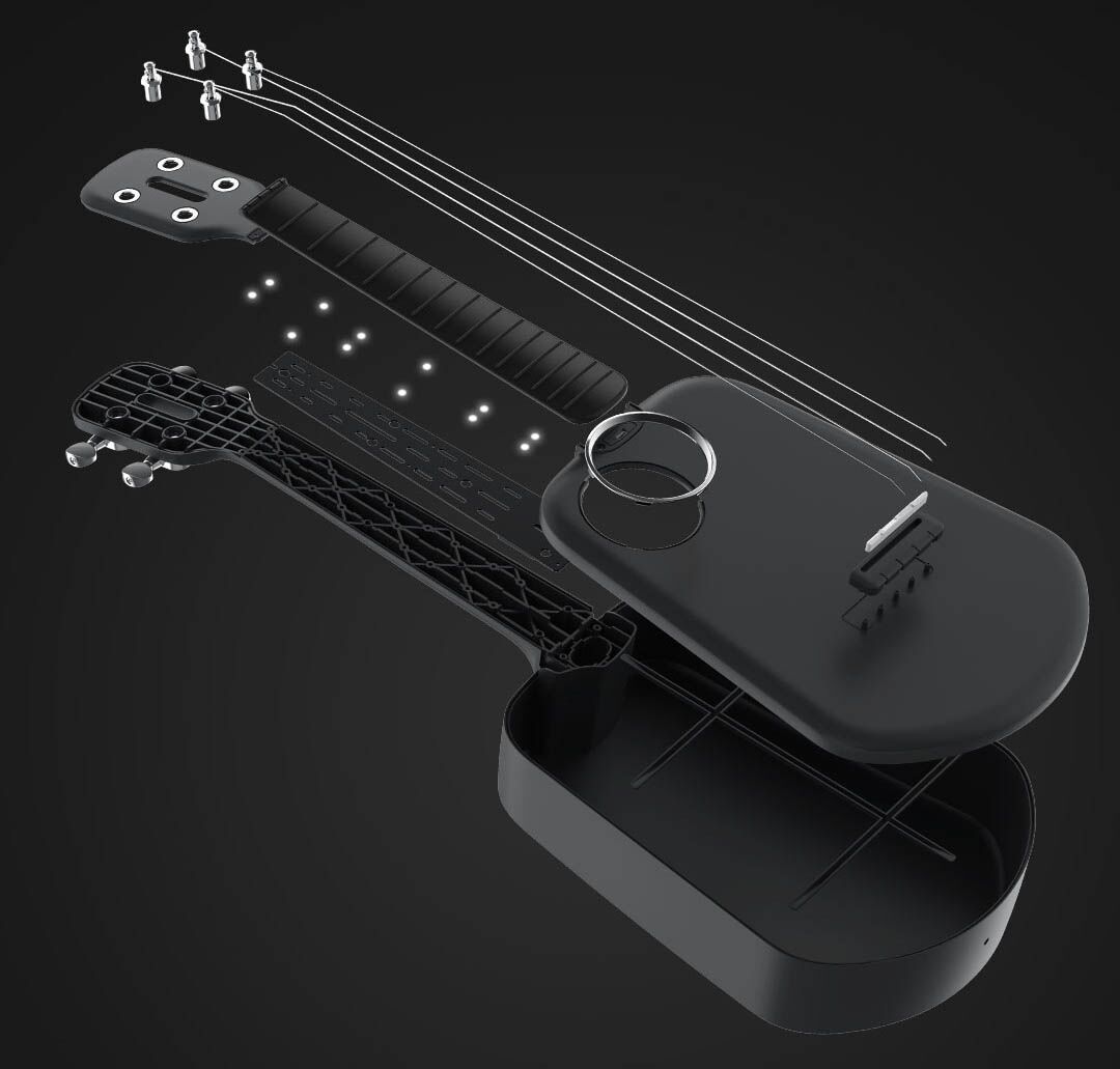 Умная гитара Xiaomi Mi Populele 2 LED USB Smart