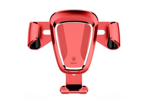 Держатель для смартфона Baseus Gravity Car Mount Metal Type (Red) : отзывы и обзоры - 1