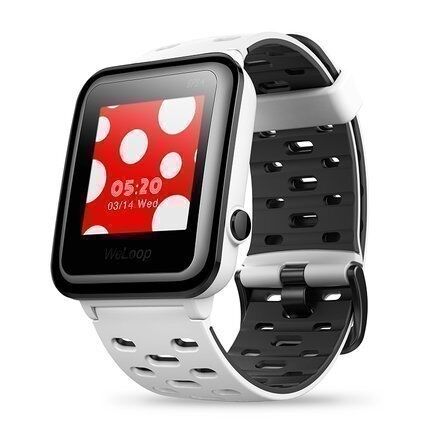 Умные часы Weloop Hey 3S GPS Sport Watch (White-Black/Белый-Черный) 