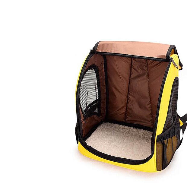 Переноска-рюкзак для животных Xiaomi Small Animal Star Space Capsule Shoulder Bag (Yellow/Желтый) - 2