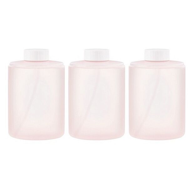 Сменные блоки для дозатора Mijia Automatic Foam Soap Dispenser 3 шт. (Pink/Розовый) : отзывы и обзоры - 4