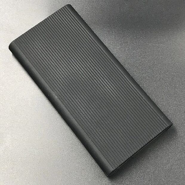 Силиконовый чехол для Xiaomi Power Bank 2i 10000 (Black/Черный) - 5