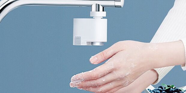 Сенсорная насадка на кран Smartda Induction Home Water Sensor (White/Белый) - 5