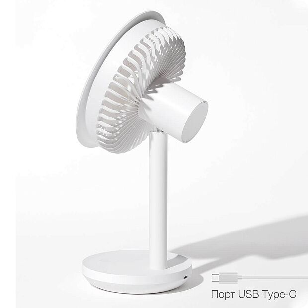 Настольный вентилятор SOLOVE Desktop Fan F5 (White/Белый) - 4