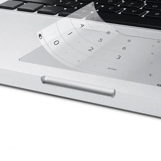 Умная ультратонкая клавиатура для ноутбука Xiaomi Air 13.3'' Luckey Nums Ultra-thin Smart Keyboard : отзывы и обзоры - 4