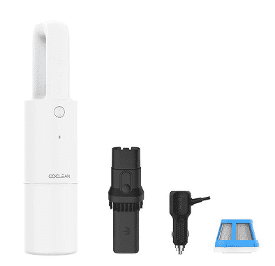 Портативный пылесос для автомобиля CleanFly FVQ Portable Vacuum Cleaner (White/Белый) - 2