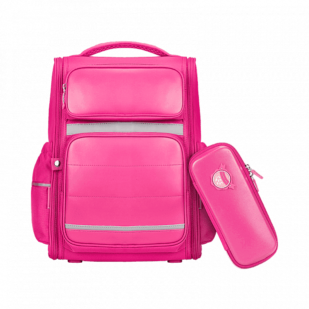 Водонепроницаемый рюкзак с пеналом Xiaomi Yang 25L Backpack 4-6 Class (Pink/Розовый) : отзывы и обзоры - 1