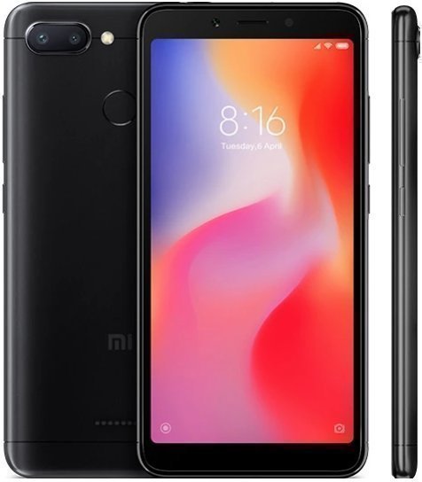 Смартфон Xiaomi Redmi 6 32GB/3GB (Black/Черный)