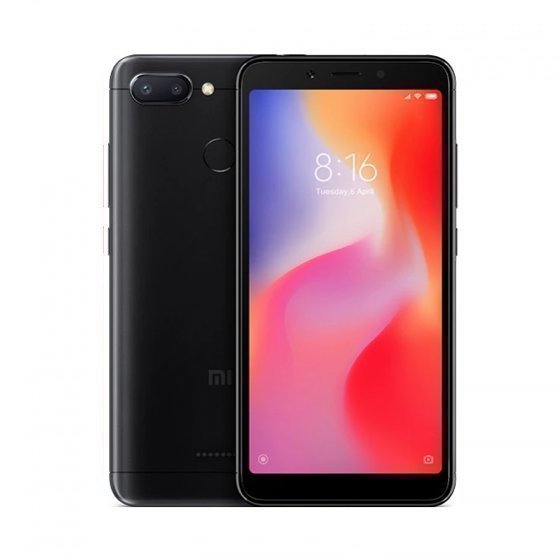 Смартфон Xiaomi Redmi 6 32GB/3GB (Black/Черный)