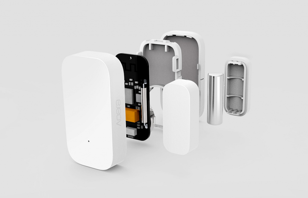 Xiaomi Aqara Window Door Sensor в разобраном виде Xiaomi Aqara Window Door Sensor MCCGQ11LM